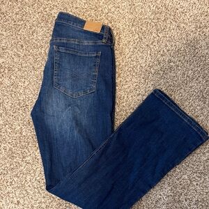 Aeropostale Women's Boot Cut Jeans - Dark Blue